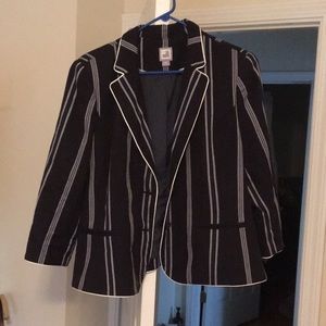 Pinstripe blazer
